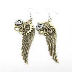 Bronze Steampunk earrings