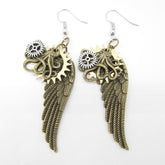 Bronze Steampunk earrings