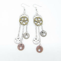 Gears Steampunk earrings