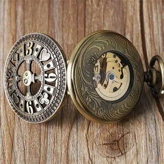 Gambler Steampunk pocket watch
