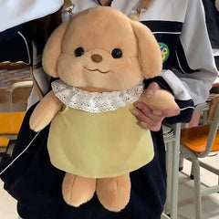 Cozy Teddy Crossbody Tote