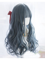 Dark Blue Gothic Wig