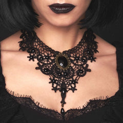 Dark Princess Steampunk necklace