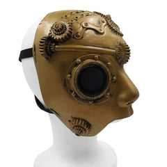 Vintage steampunk robot mask