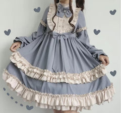 Dusty Pink Maid Dress