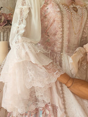 Elegant Victorian Ruffled Blouse