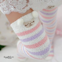 Fuzzy Thigh Highs (15+ Styles)