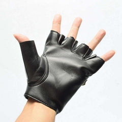 Steampunk biker gloves