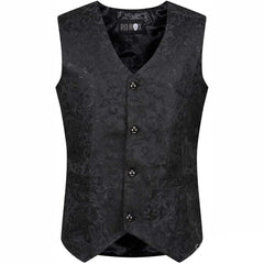 Chic pattern steampunk vest
