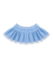 Gingham Micro Skirt
