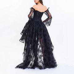 Steampunk dark duchess dress