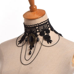 Gothic Steampunk choker necklace