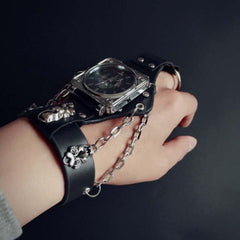 Steampunk-style watch