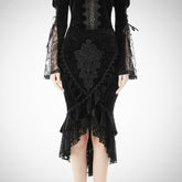 Steampunk trumpet skirt