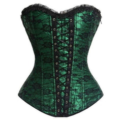 Zigzag Steampunk corset