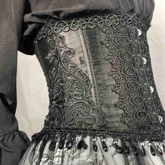 Lace Steampunk corset