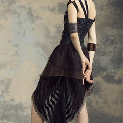 Asymmetrical Steampunk dress