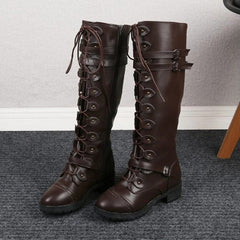 Steampunk female boots