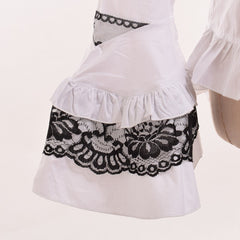 Ruffled gothic steampunk shirt