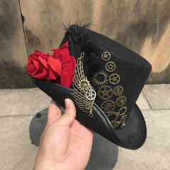 Steampunk Lovelace hat