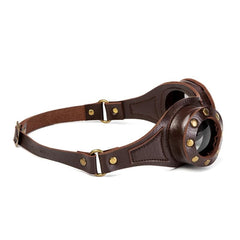 Leather Steampunk goggles