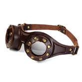 Leather Steampunk goggles