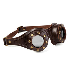 Leather Steampunk goggles