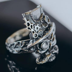 Mafia Steampunk ring