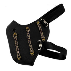 Steampunk mask with chains