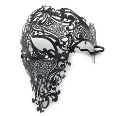 Venetian steampunk half-mask