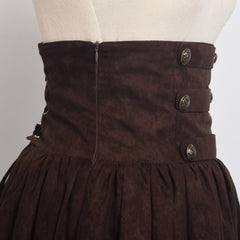 Medieval Steampunk maxi skirt