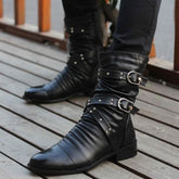 Black Steampunk Boots