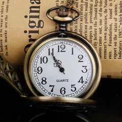 Far-West Steampunk pocket watch
