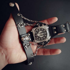 Steampunk-style watch