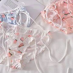 Peachy Bunny Panties