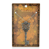 Steampunk necklace with key