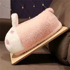 Pink Kawaii Bunny Slippers