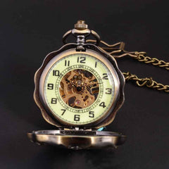 Sunflower Steampunk pocket watch