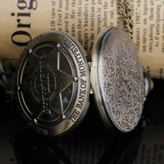 Far-West Steampunk pocket watch