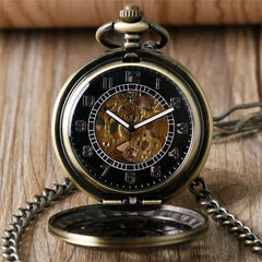 Gambler Steampunk pocket watch