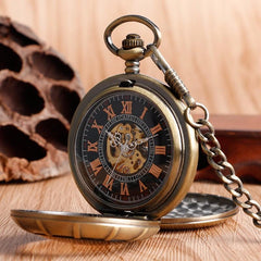 Predator Steampunk pocket watch