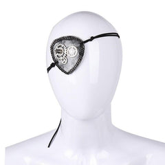 Steampunk gear eye patch