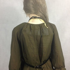 Goth 'Fortress' Black PU Faux Leather Goth Harness