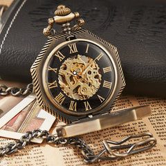Roman Steampunk pocket watch