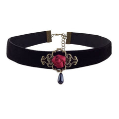 Rose/Cross Choker