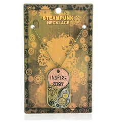 Steampunk-inspired pendant