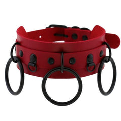 'Scorpio' Black Alt Gothic Circle Choker