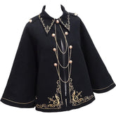 Steampunk woolen cloak
