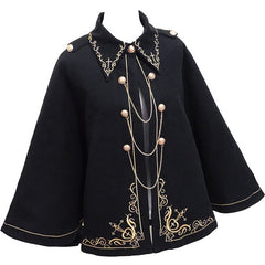 Steampunk woolen cloak