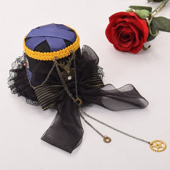 Colorful Steampunk mini Hat